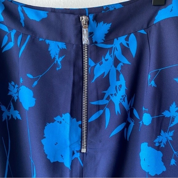 ted baker selaah bluebell side slit midi skirt - Picture 8 of 11